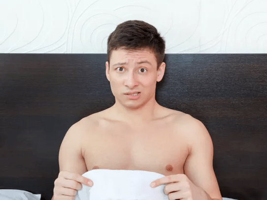 During a morning erection, a man may experience mucus discharge from the urethra