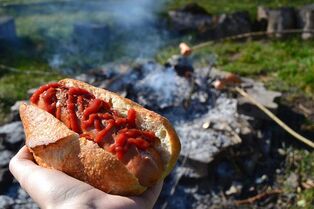 Hot dogs - food dangerous to potential